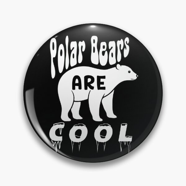 Item preview, Polar Bears are Cool Funny Design designed and sold by Climactify.
