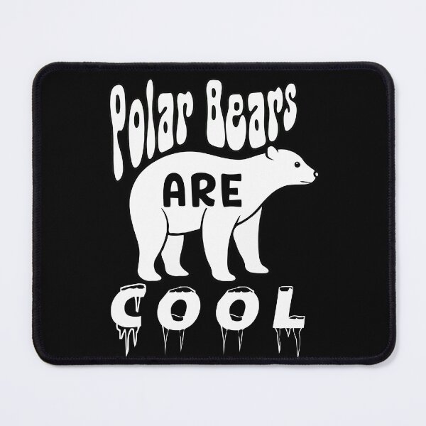 Item preview, Polar Bears are Cool Funny Design designed and sold by Climactify.