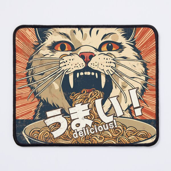 Item preview, Ramen is too good ! White cat Version designed and sold by siamnekochan.