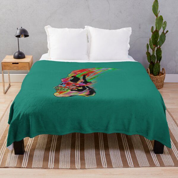 Item preview, Great colorful  skull, skull lovers, skeleton lovers designed and sold by johnnie2749.