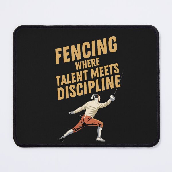 Item preview, Fencing. Where Talent Meets Discipline. Fencer, Fencing Lover designed and sold by Anniko Art Studio.