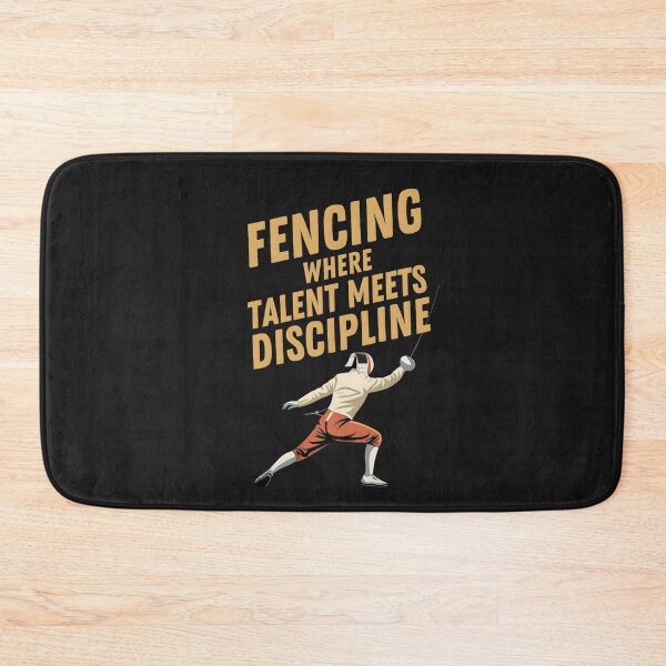 Item preview, Fencing. Where Talent Meets Discipline. Fencer, Fencing Lover designed and sold by Anniko Art Studio.