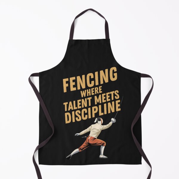 Item preview, Fencing. Where Talent Meets Discipline. Fencer, Fencing Lover designed and sold by Anniko Art Studio.