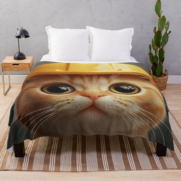 Item preview, Catswithhardhats Full Attention Art designed and sold by GrinGalore.