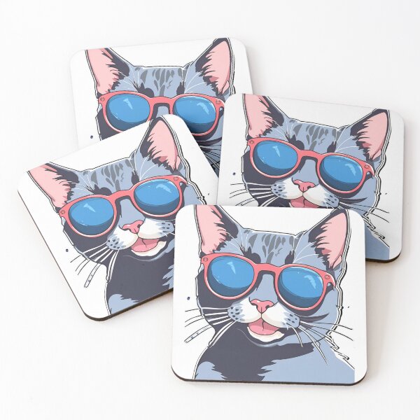 Item preview, Cool Russian Blue   Cat Vibes: Sassy Cat Lounging – Fun & Trendy Design for Cat Lovers designed and sold by Nalanda2000.