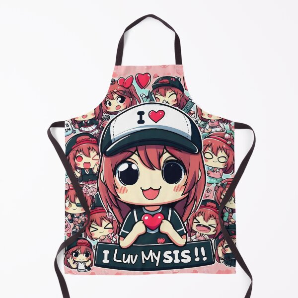 Item preview, I love My Sis Pattern 2.0 designed and sold by StickyGuys.