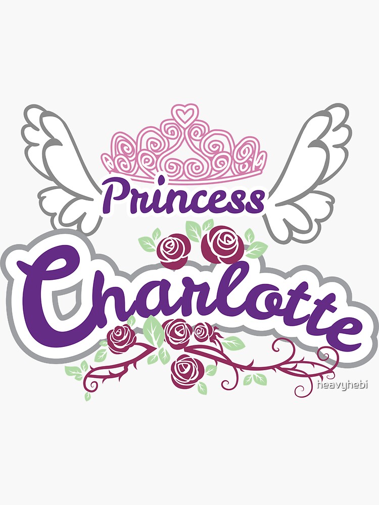 "Princess Charlotte Kids Customized Name Gifts, Royal Princess Name