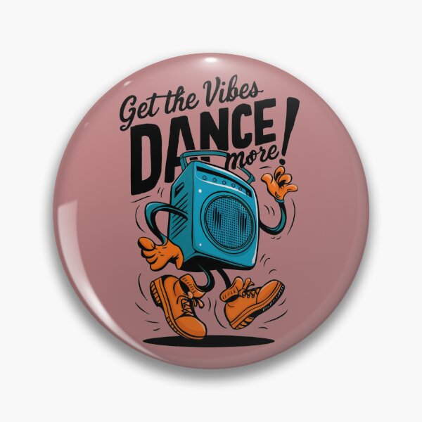 Item preview, Vibrant Speaker Dancing with Energetic Vibes designed and sold by MastakDesign.
