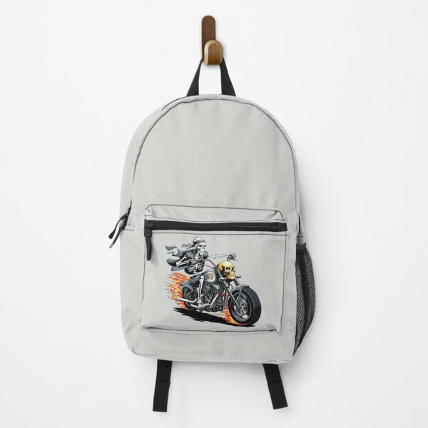 Item preview, skeleton rider on a motorcycle designed and sold by Firas Aljazzar.