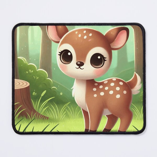 Item preview, Cute natural deer designed and sold by cu-animals-te.