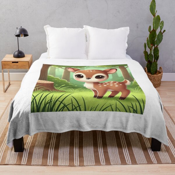 Item preview, Cute natural deer designed and sold by cu-animals-te.