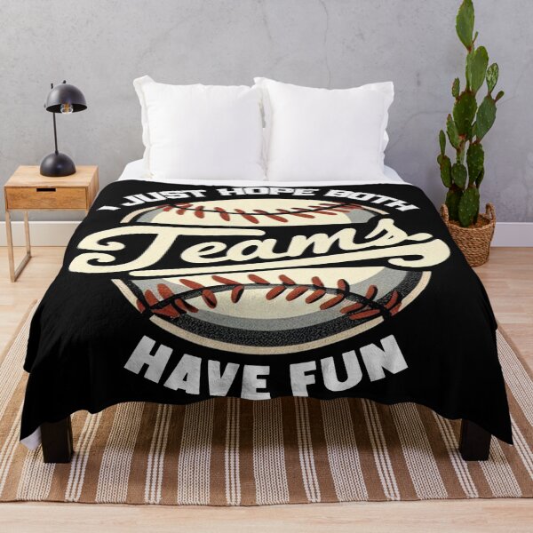 Item preview, I Just Hope Both Teams Have Fun - American Baseball designed and sold by ZAIKY DREAMS.