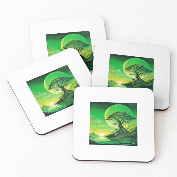 Item preview, Serene Green designed and sold by ArkelonAI.