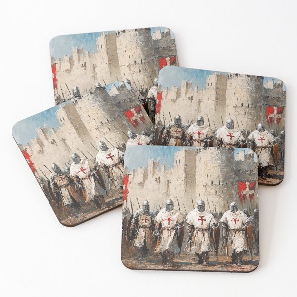 Item preview, Knights of Steel, Templars at war designed and sold by AM FineArtPrints.