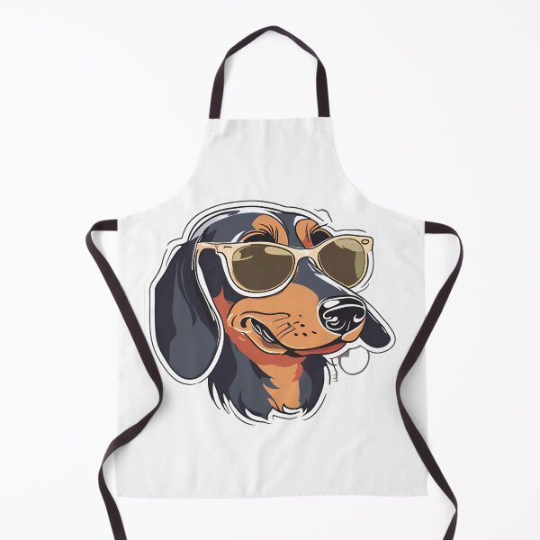 Item preview, Cool Playful Dachshund Dog with Sunglasses – Fun and Stylish Pet Design designed and sold by Nalanda2000.