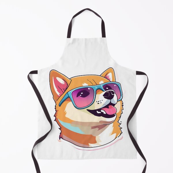 Item preview, Cool Playful Shiba Inu Dog with Sunglasses – Fun and Stylish Pet Design designed and sold by Nalanda2000.