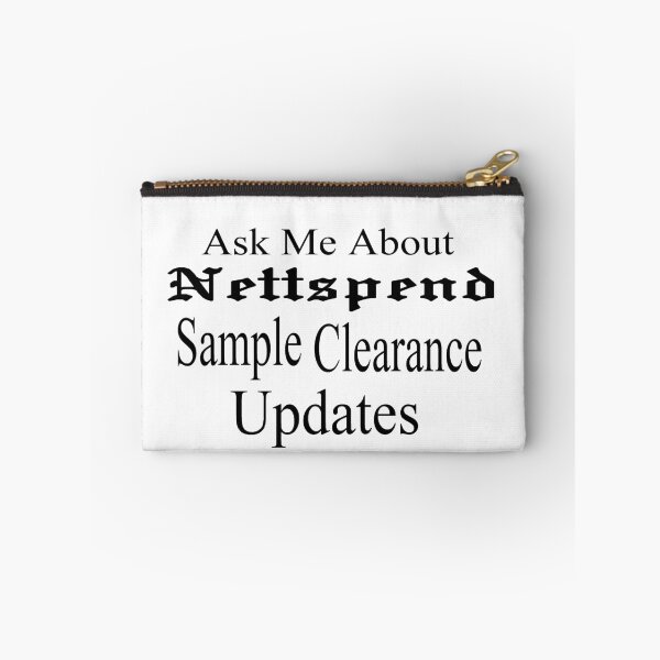 Item preview, Nettspend Sample Clearance Updates designed and sold by nett-fan-club.