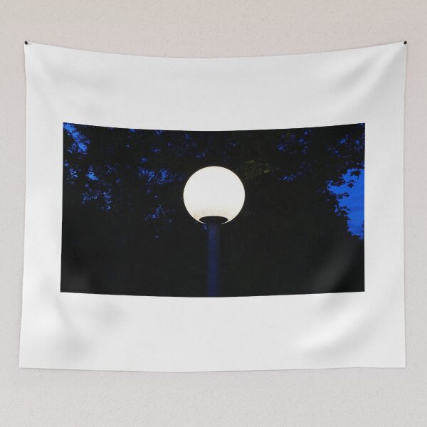 Item preview, A street light in the evening designed and sold by dabingboshi.
