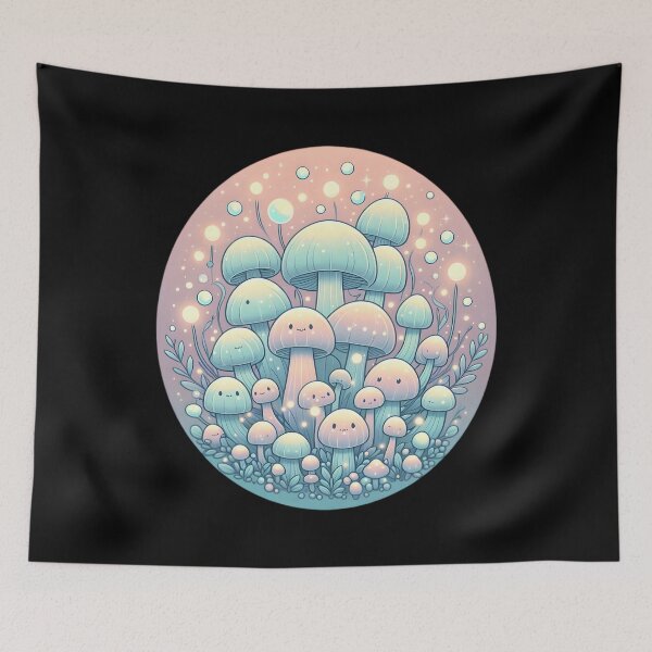 Item preview, Enchanted Mushroom Gathering designed and sold by pumsquare.