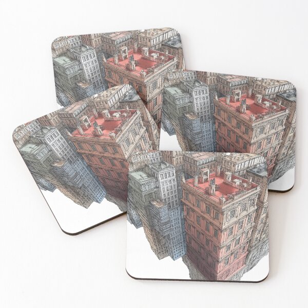 Item preview, Paisaje urbano al estilo MC Escher designed and sold by NeoRarities.
