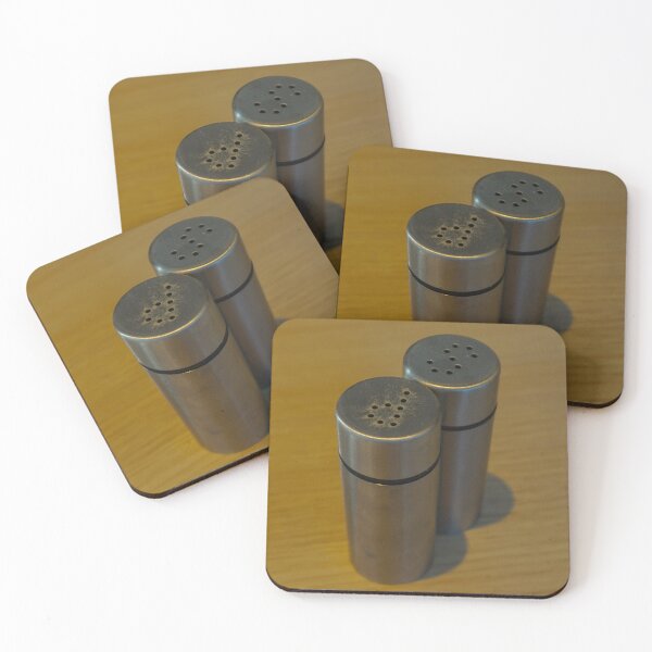 Item preview, Two small steel pepper shaker  designed and sold by dabingboshi.