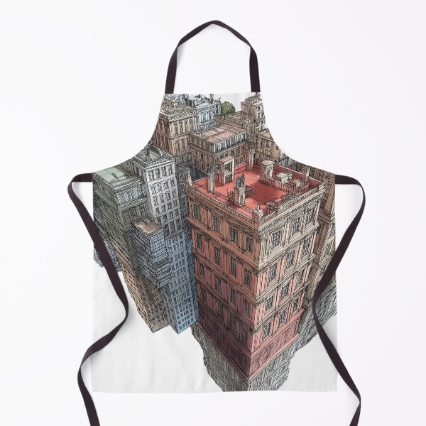 Item preview, Paisaje urbano al estilo MC Escher designed and sold by NeoRarities.