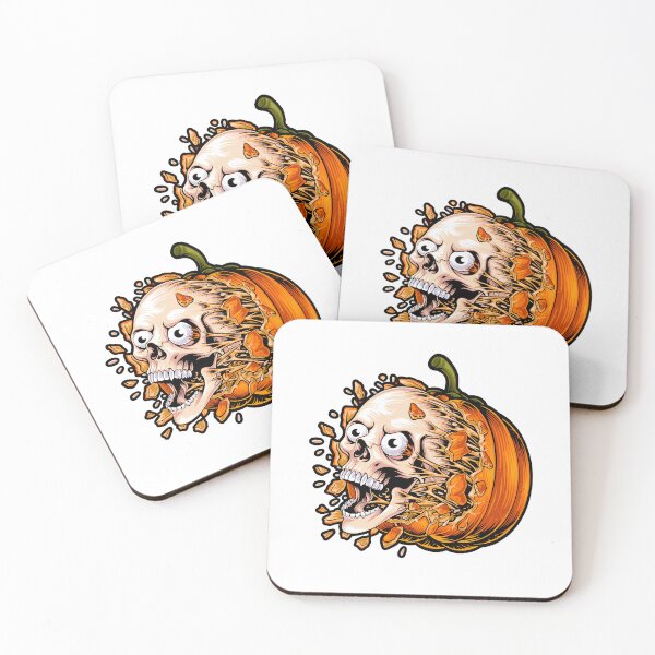 Item preview, Morphed Pumpkin Skull designed and sold by CookiesMerch.