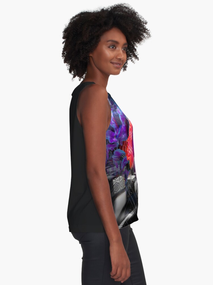 Thumbnail 2 of 6, Sleeveless Top, Phantasm designed and sold by Hakan Hisim.