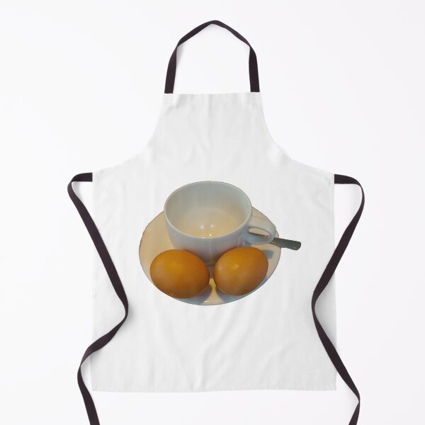 Item preview, One empty coffee cup with two boiled eggs designed and sold by dabingboshi.