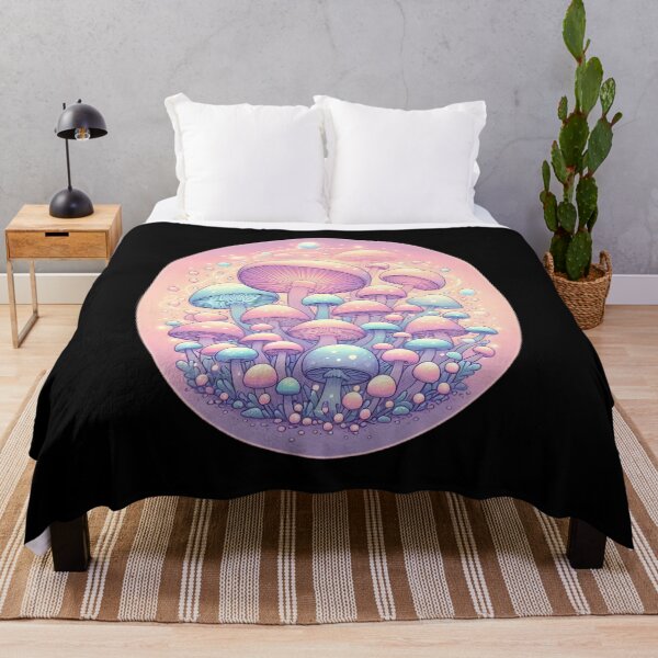 Item preview, Pastel Mushroom Paradise designed and sold by pumsquare.