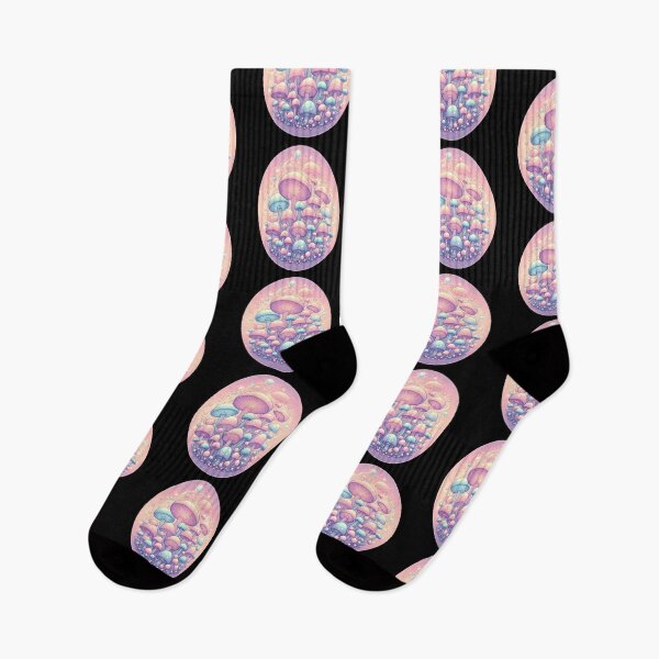Item preview, Pastel Mushroom Paradise designed and sold by pumsquare.