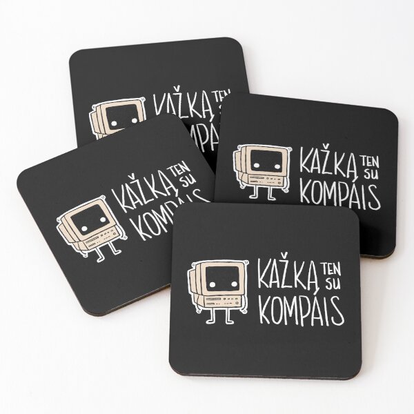 Item preview, Kazka ten su kompais logo - dark version designed and sold by ADHD.