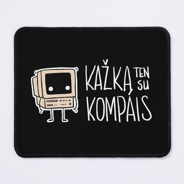 Item preview, Kazka ten su kompais logo - dark version designed and sold by ADHD.