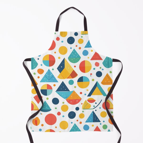 Item preview, Colorful Geometric Shapes Pattern | Playful Modern Abstract Design designed and sold by earthanda.