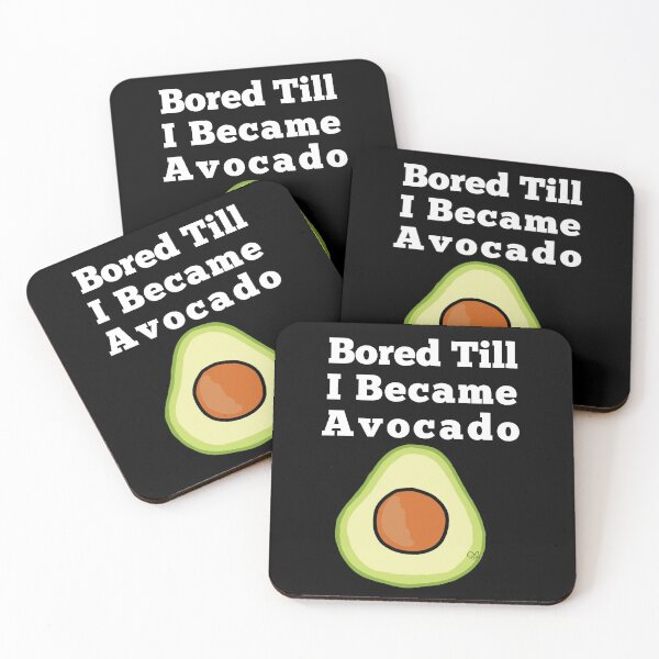 Item preview, LaMaisonOfMY NEW BORED TILL I BECAME AN AVOCADO COLLECTION NO.1 BLACK designed and sold by LaMaisonOfMY.