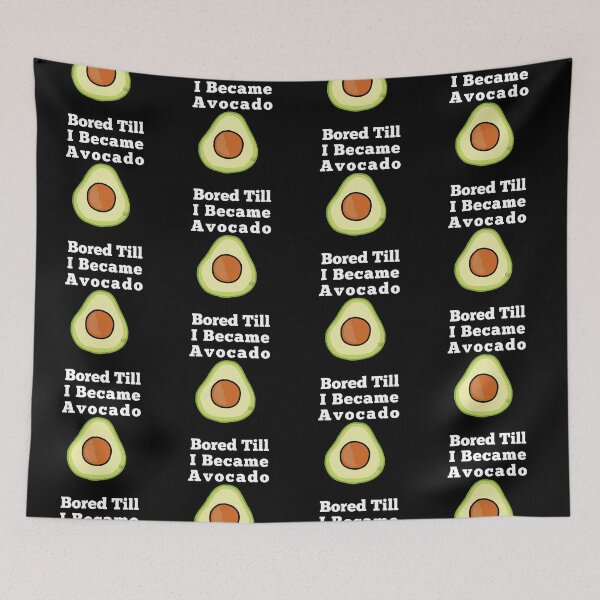 Item preview, LaMaisonOfMY NEW BORED TILL I BECAME AN AVOCADO COLLECTION NO.1 BLACK designed and sold by LaMaisonOfMY.