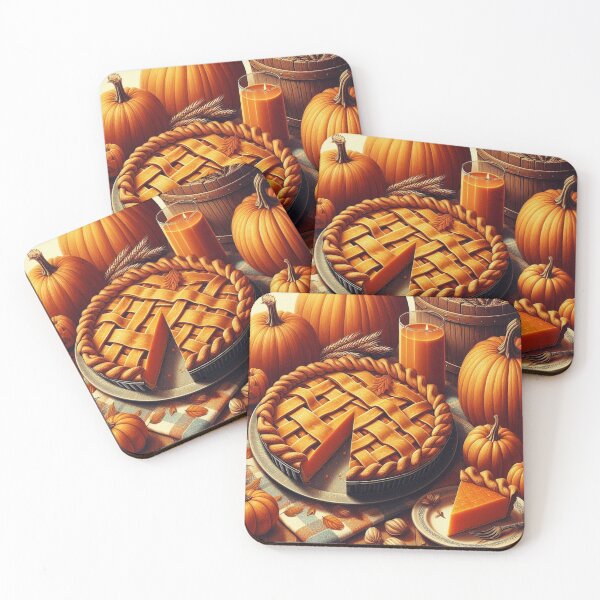 Item preview, Vintage Pumpkin Pie and Pumpkin 2 designed and sold by harwoodkp.