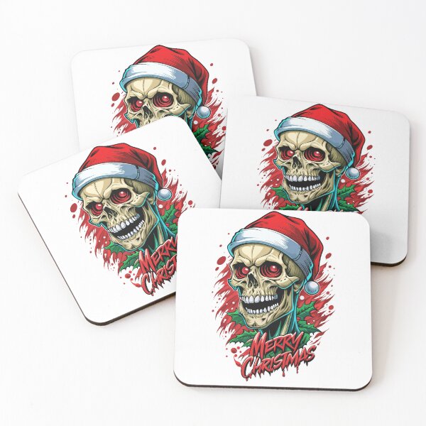 Item preview, Merry Christmas Skull designed and sold by CookiesMerch.