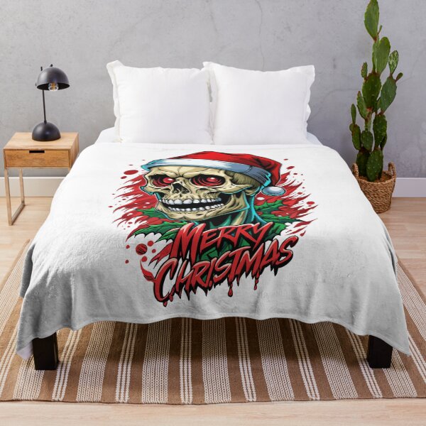 Item preview, Merry Christmas Skull designed and sold by CookiesMerch.