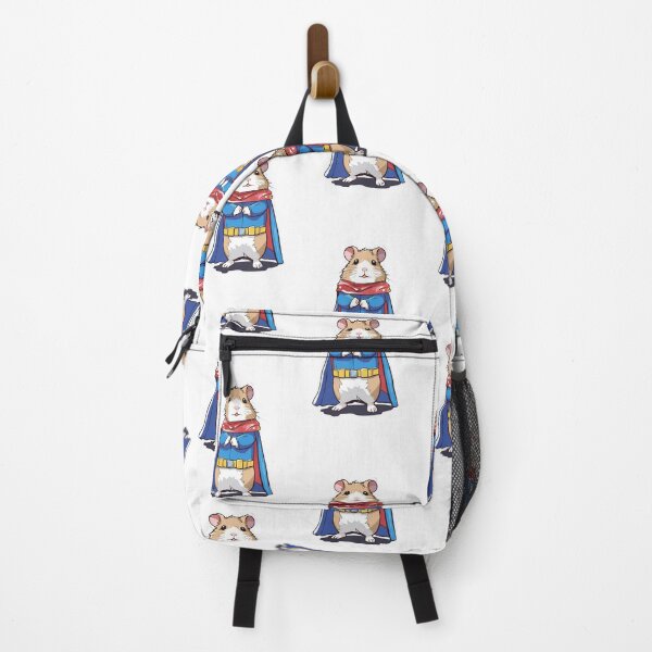 Item preview, Adorable Chubby Roborovski Hamster Superhero – Cute and Triumphant Art for Animal Lovers designed and sold by Nalanda2000.