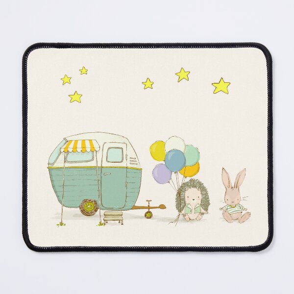 Item preview, Whimsical Camper Adventure: Camping under a Starry Night designed and sold by heiLUNA.