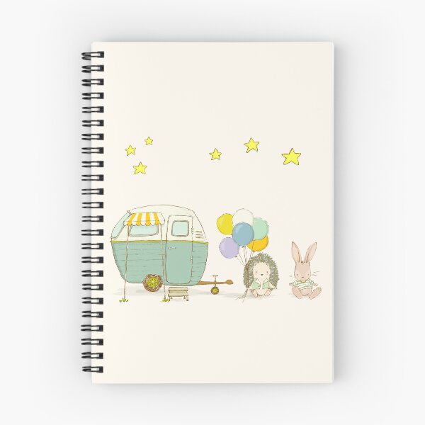 Item preview, Whimsical Camper Adventure: Camping under a Starry Night designed and sold by heiLUNA.