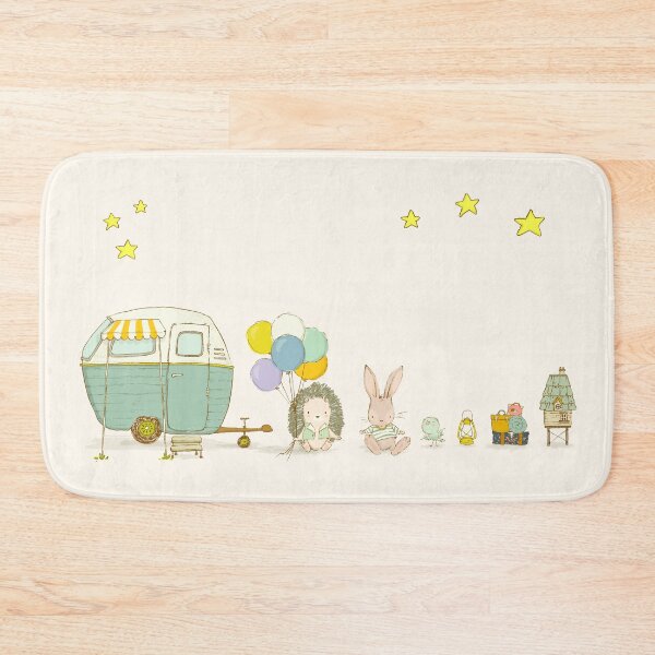 Item preview, Whimsical Camper Adventure: Camping under a Starry Night designed and sold by heiLUNA.