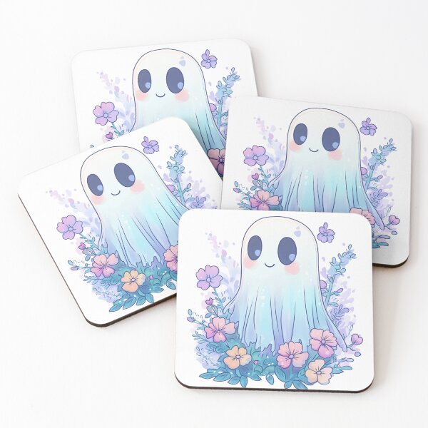 Item preview, Ghost and Flowers designed and sold by NicolasGlowArt.