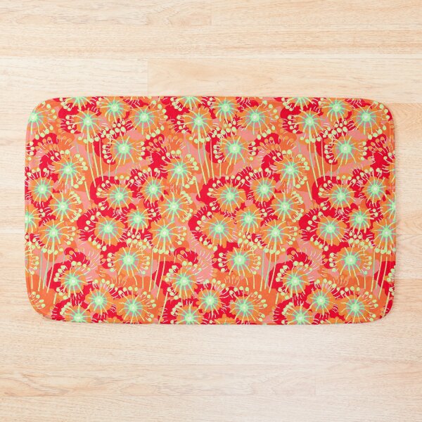 Item preview, Alpine flowers, Red and turquoise version designed and sold by Alex  Blud.