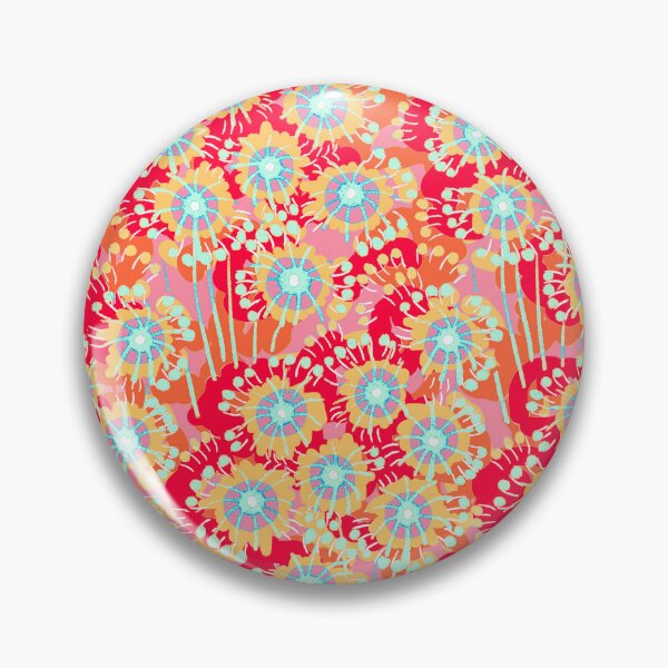 Item preview, Alpine flowers, Red and light blue version designed and sold by Alex  Blud.