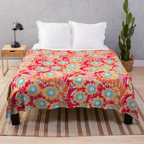 Item preview, Alpine flowers, Red and light blue version designed and sold by Alex  Blud.