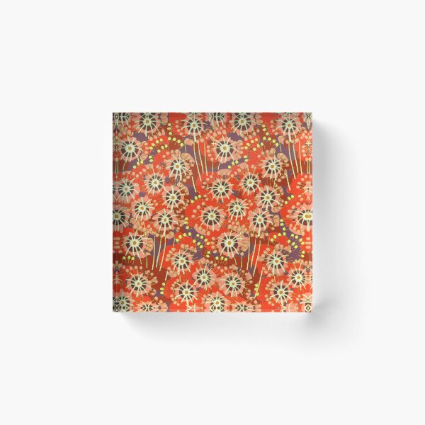 Item preview, Alpine flowers, Red and brown version designed and sold by Alex  Blud.
