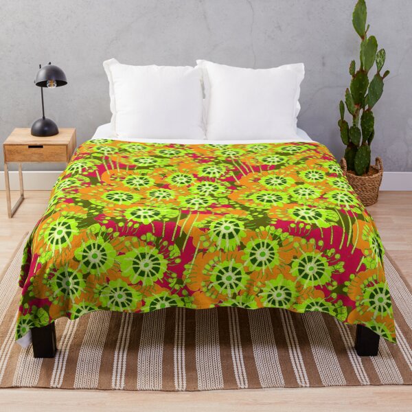Item preview, Alpine flowers, Green and orange version designed and sold by Alex  Blud.