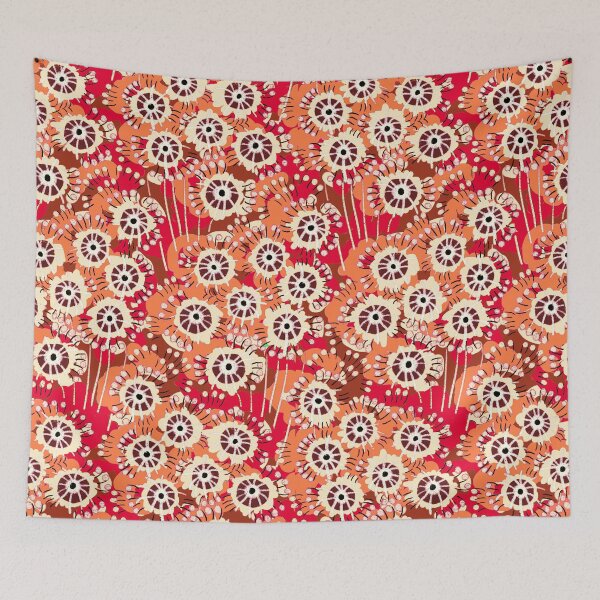 Item preview, Alpine flowers, Red and orange version designed and sold by Alex  Blud.